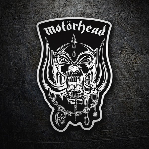 Car & Motorbike Stickers: Motörhead - Snaggletooth Black