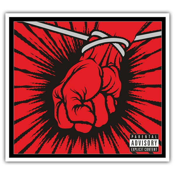 Car & Motorbike Stickers: Metallica - St. Anger