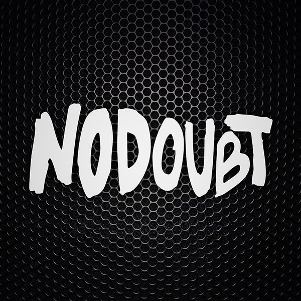 Wallpaper Sticker No Doubt Logo Muraldecal Com Desktop Wallpaper