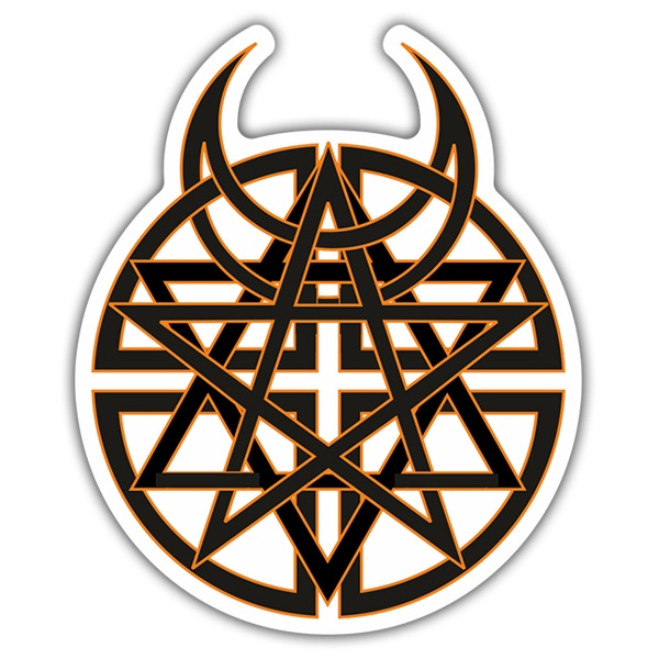 Car & Motorbike Stickers: Disturbed