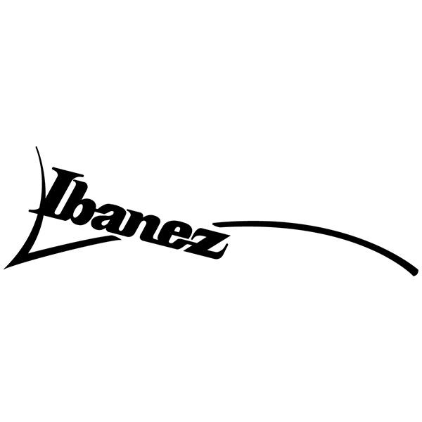 Car & Motorbike Stickers: Ibanez logo