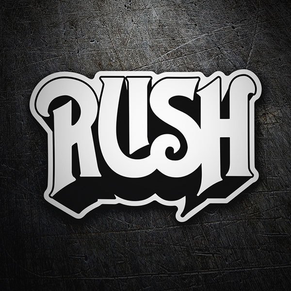 Car & Motorbike Stickers: Rush