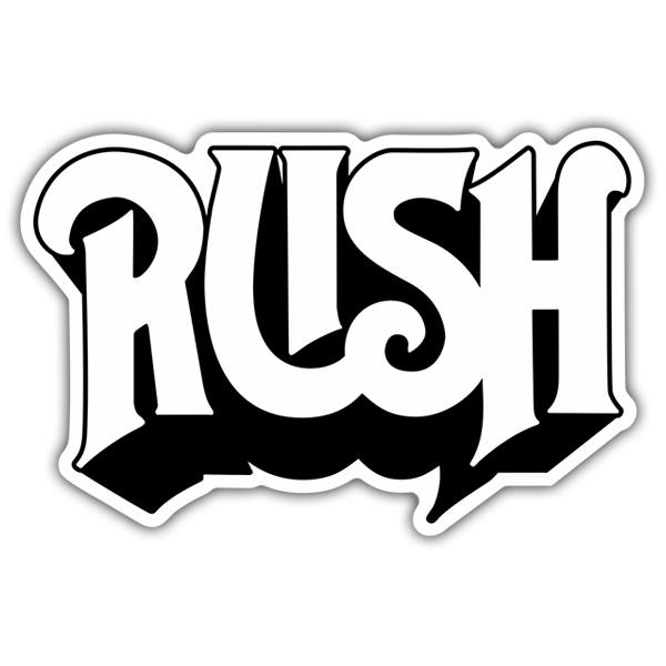 Car & Motorbike Stickers: Rush