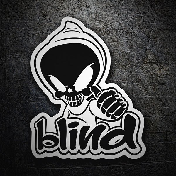 Car & Motorbike Stickers: Blind Skateboards