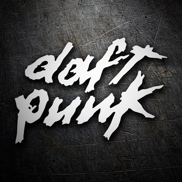 Car & Motorbike Stickers: Daft Punk Logo