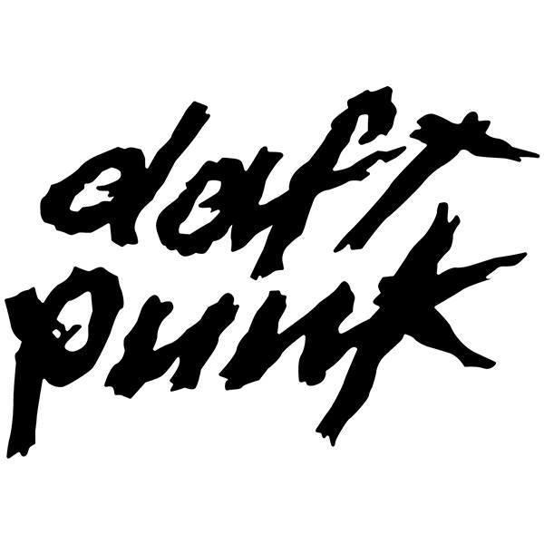 Car & Motorbike Stickers: Daft Punk Logo