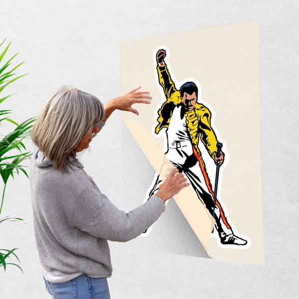 Car & Motorbike Stickers: Queen - Freddie Mercury