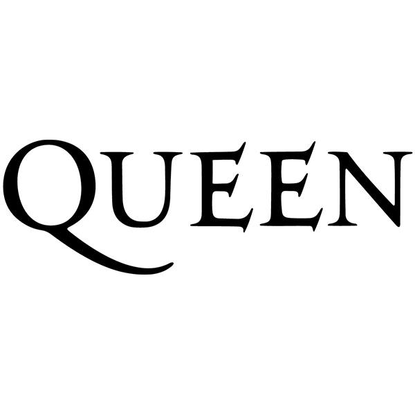 Car & Motorbike Stickers: Queen