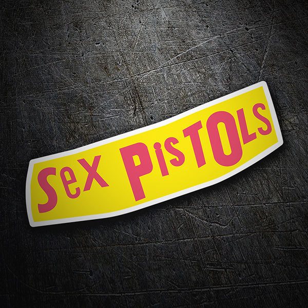 Car & Motorbike Stickers: Sex Pistols logo in Bold Letters