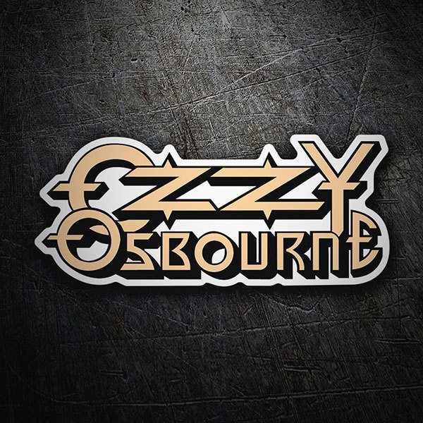 Car & Motorbike Stickers: Ozzy Osbourne Logo 1