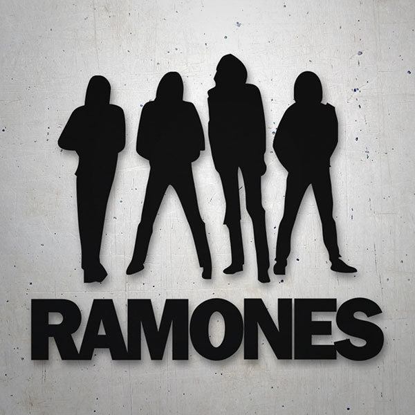 Car & Motorbike Stickers: Ramones Silhouettes