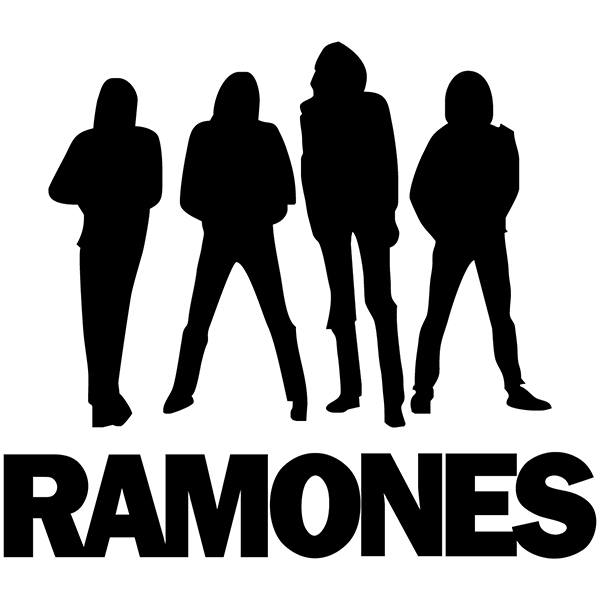 Car & Motorbike Stickers: Ramones Silhouettes