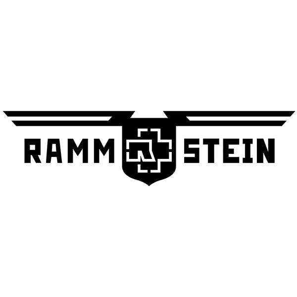 Car & Motorbike Stickers: Rammstein Shield