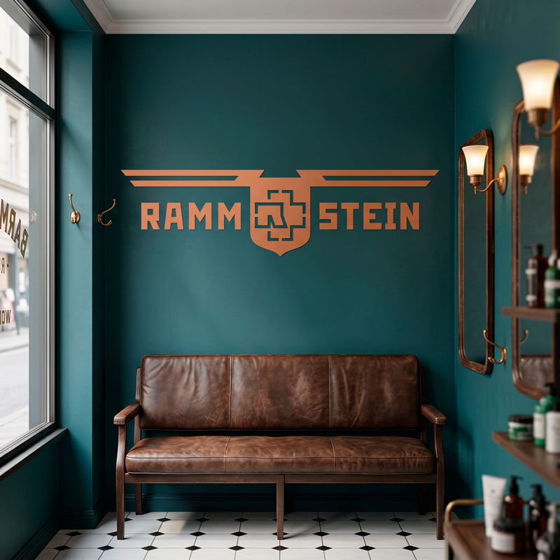 Rammstein Shield with Wings 3/10