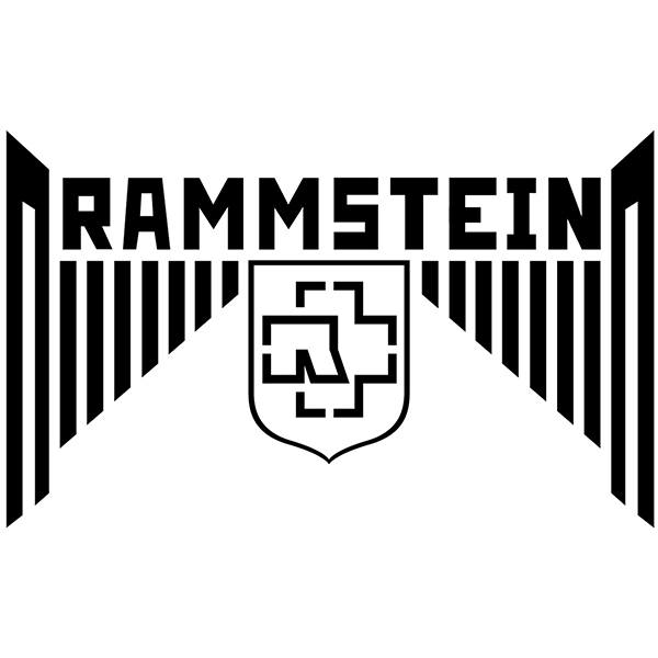 Car & Motorbike Stickers: Rammstein Emblem