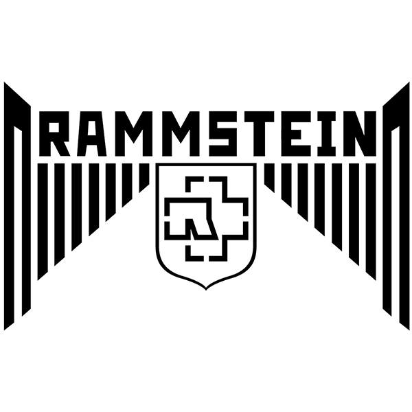 Car & Motorbike Stickers: Rammstein Emblem