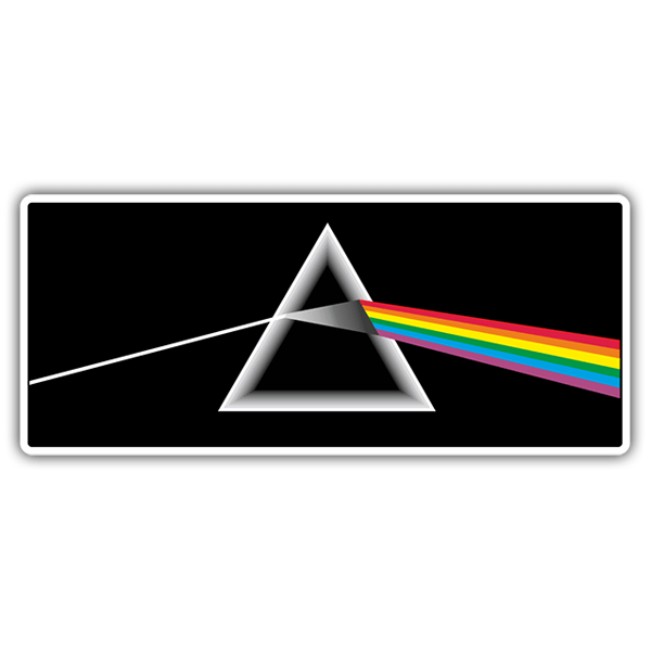 Car & Motorbike Stickers: Pink Floyd - The Dark Side of the Moon