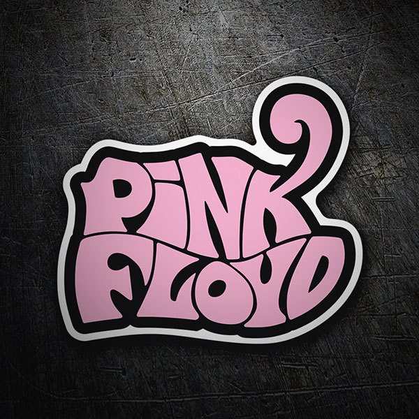 Car & Motorbike Stickers: Pink Floyd Pink 1