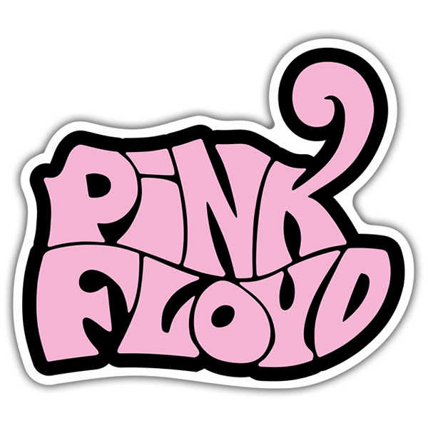 Car & Motorbike Stickers: Pink Floyd Pink 0