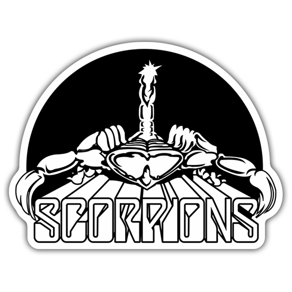 Car & Motorbike Stickers: Scorpions Logo