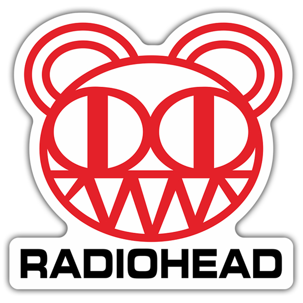 Car & Motorbike Stickers: Radiohead Logo