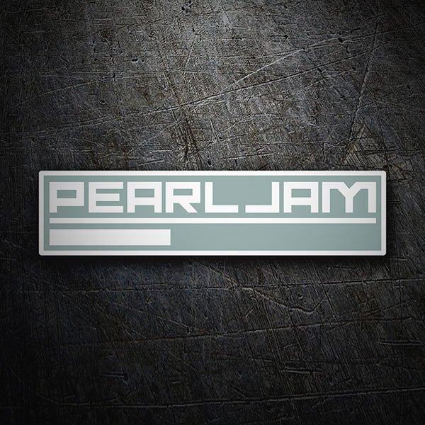 Car & Motorbike Stickers: Pearl Jam
