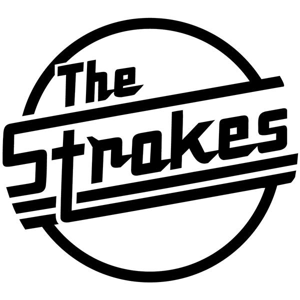 Car & Motorbike Stickers: Strokes with Text in Circle