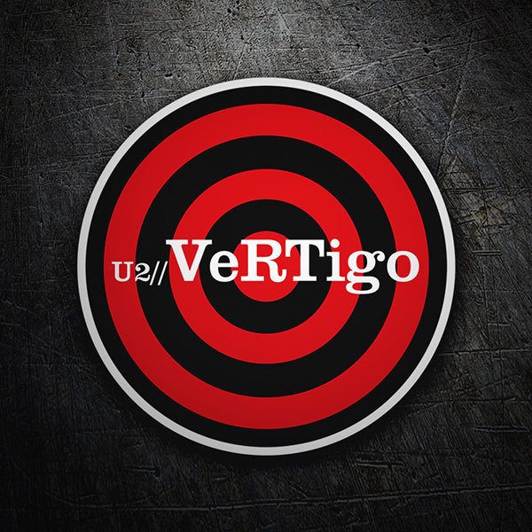 Car & Motorbike Stickers: U2 - Vertigo