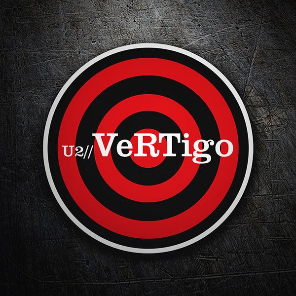 Car & Motorbike Stickers: U2 - Vertigo