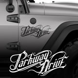 Car & Motorbike Stickers: Parkway Drive in Musical Style 3