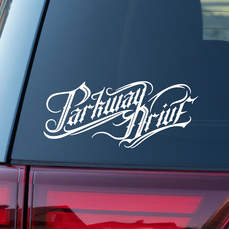 Car & Motorbike Stickers: Parkway Drive in Musical Style