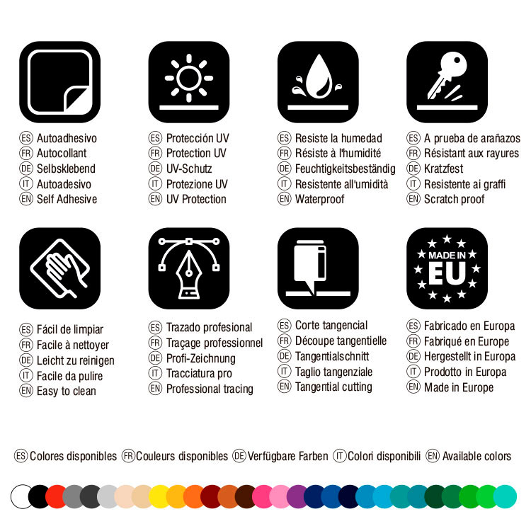 Car & Motorbike Stickers: Parkway Drive in Musical Style