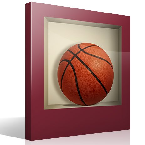 Wall Stickers: Basketball ball niche