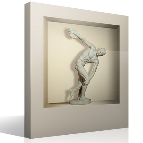 Wall Stickers: Discus Thrower of Myron niche