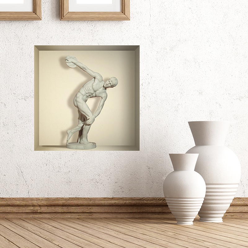 Wall Stickers: Discus Thrower of Myron niche