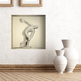 Wall Stickers: Discus Thrower of Myron niche 5
