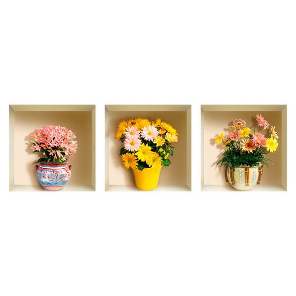 Wall Stickers: Niche Flowers