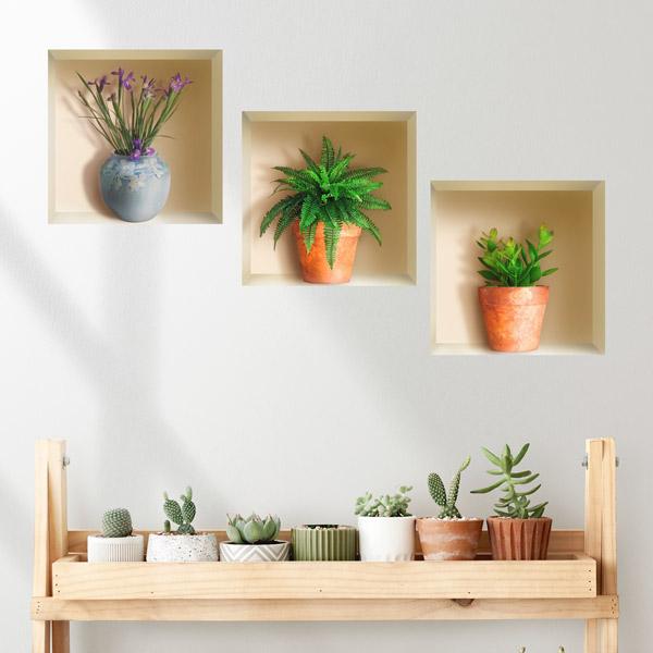 Decorative Niche Plants Muraldecal Com