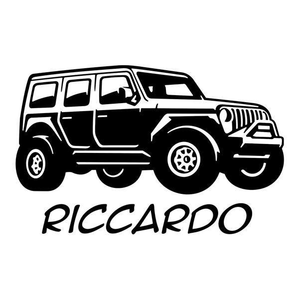 Stickers for Kids: Customized Jeep