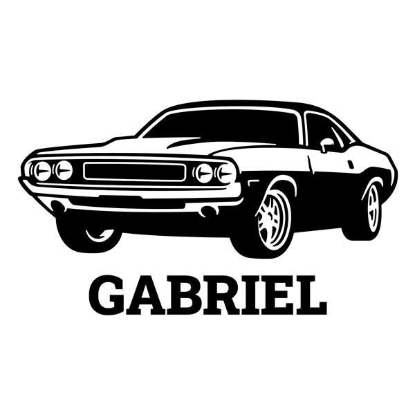 Stickers for Kids: Customized Mustang