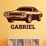 Stickers for Kids: Customized Mustang 2