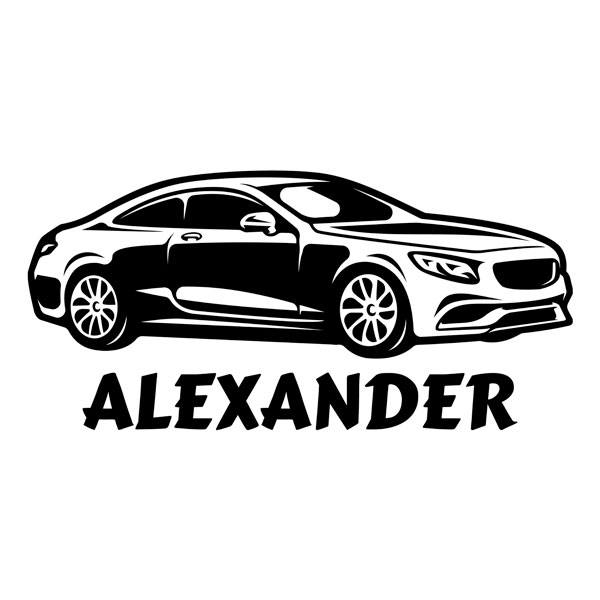 Stickers for Kids: Customized Sports Car 2
