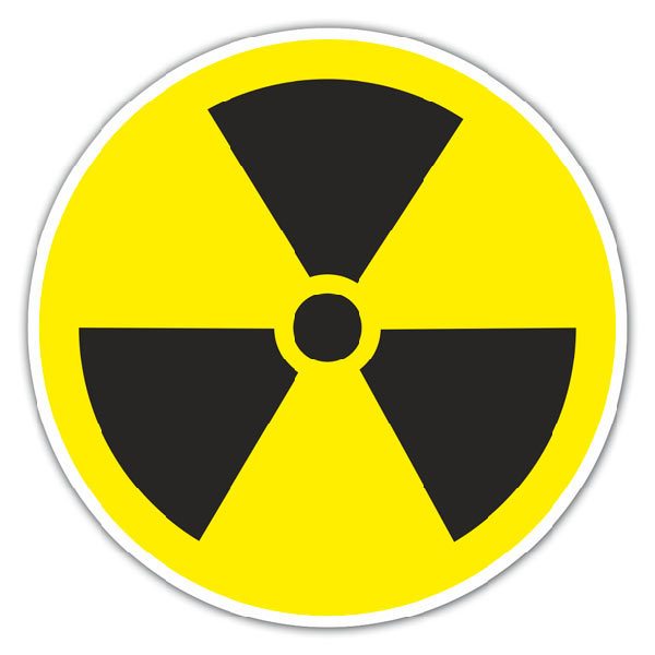 Car & Motorbike Stickers: Radioactivity