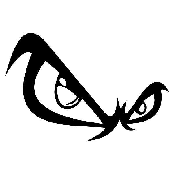 Car & Motorbike Stickers: Mysterious Stylized Eyes