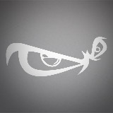 Car & Motorbike Stickers: Mysterious Stylized Eyes 2