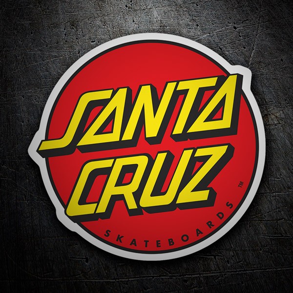Car & Motorbike Stickers: Santa Cruz California 1