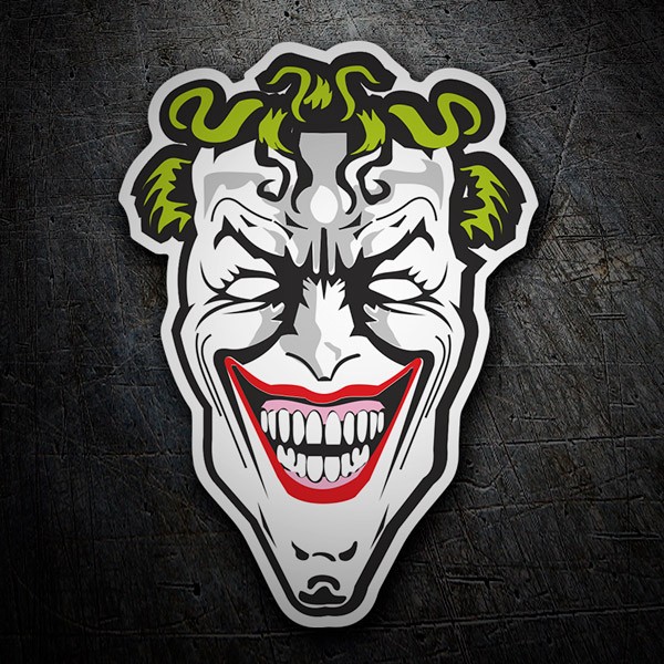 Car & Motorbike Stickers: The villain Joker