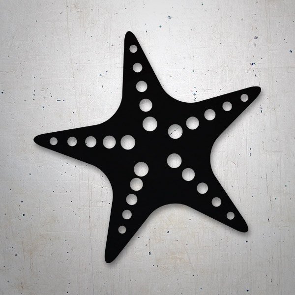 Car & Motorbike Stickers: Starfish