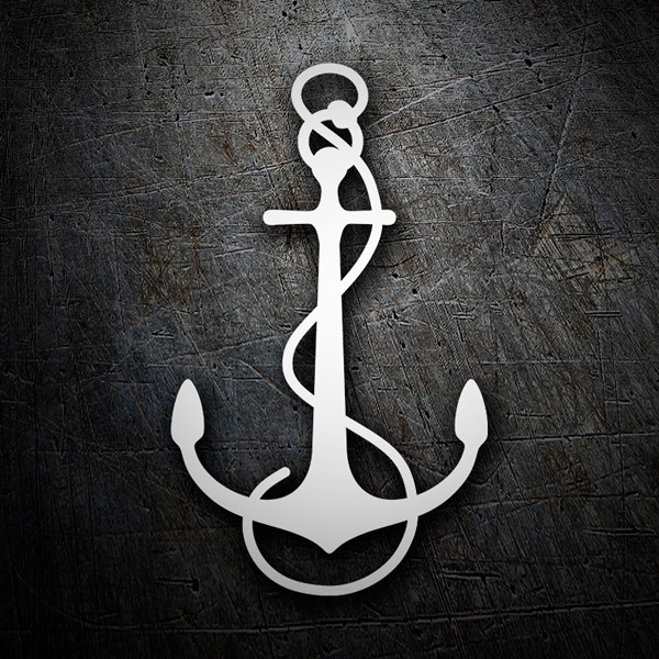 Car & Motorbike Stickers: Anchor Tattoo