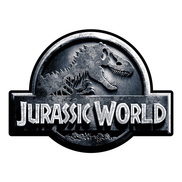 Car & Motorbike Stickers: Silhouette of Dinosaur Jurassic World